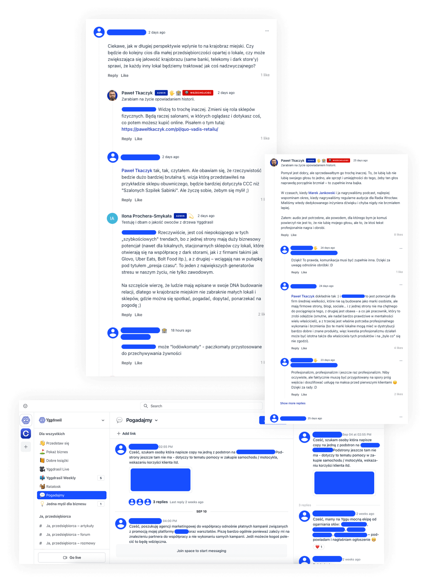 yggdrasil-spolecznosc Yggdrasil – marketingowy portal pełen skoncentrowanej wiedzy i inspiracji – Paweł Tkaczyk